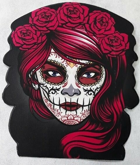 PARCHES CATRINA PELO  ROSA