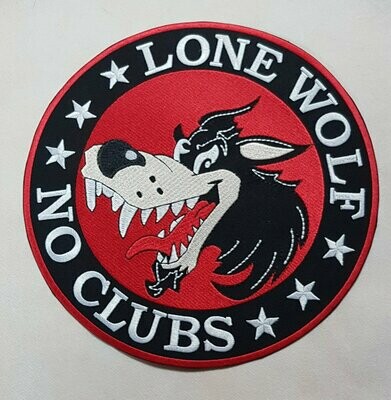 PARCHE LONE WOLF