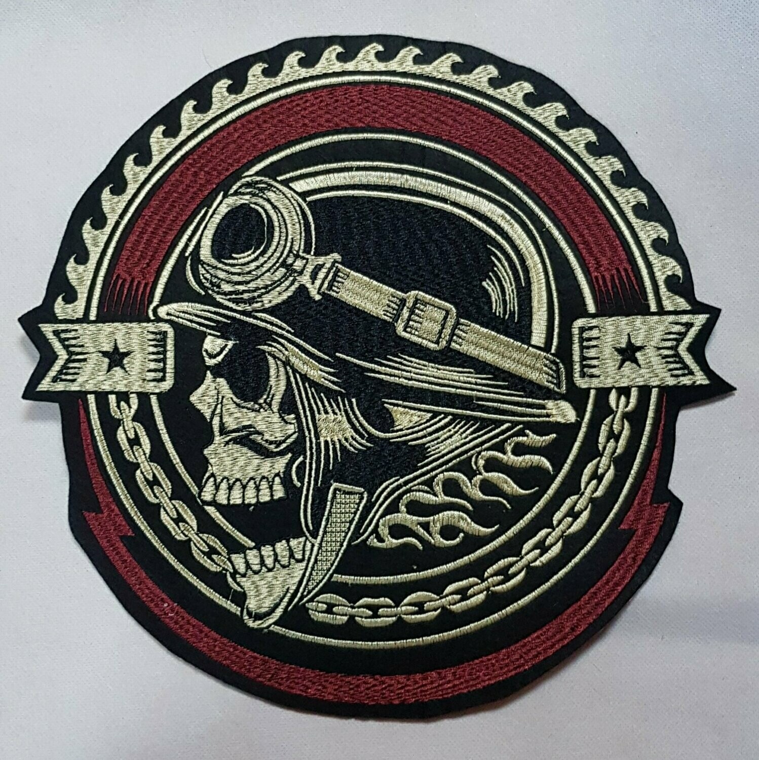 PARCHE CALAVERA LOGO REDONDO
