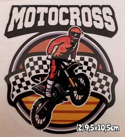 Pegatina 2 Motocross