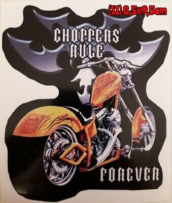 Pegatina 11 Choppers Rule