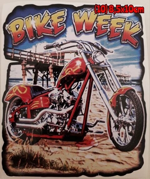 Pegatina 10 Bike Week