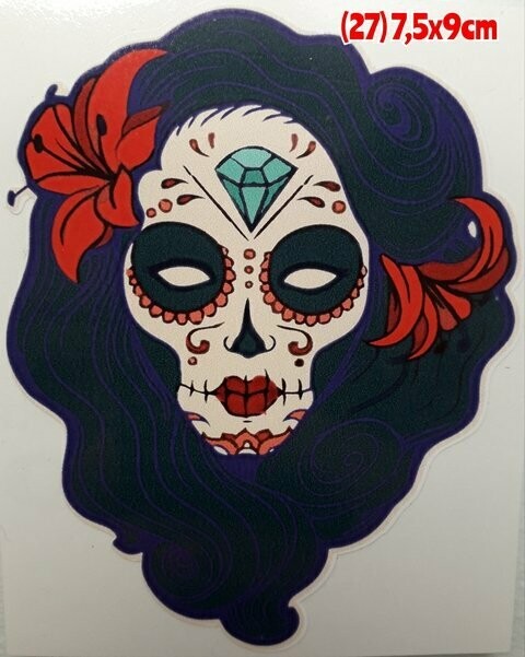 Pegatina 27 Catrina 8
