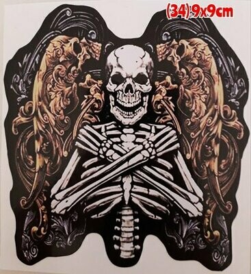 Pegatina 34 Calavera 6
