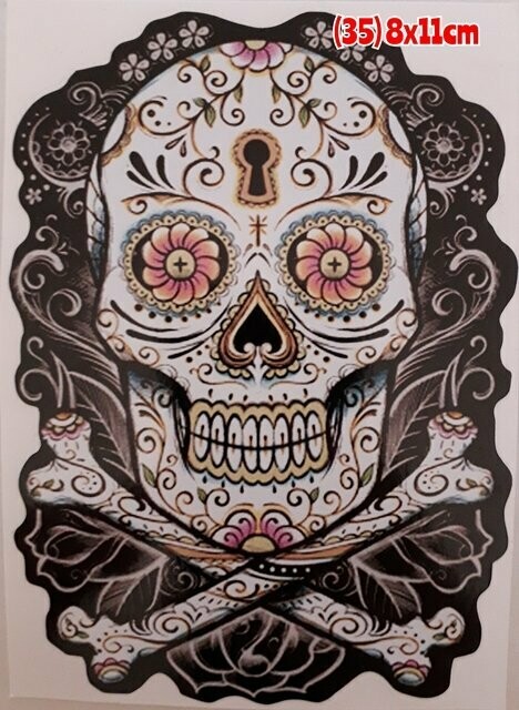 Pegatina 35 Calavera 7