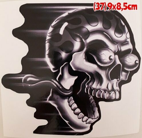 Pegatina 37 Calavera 9