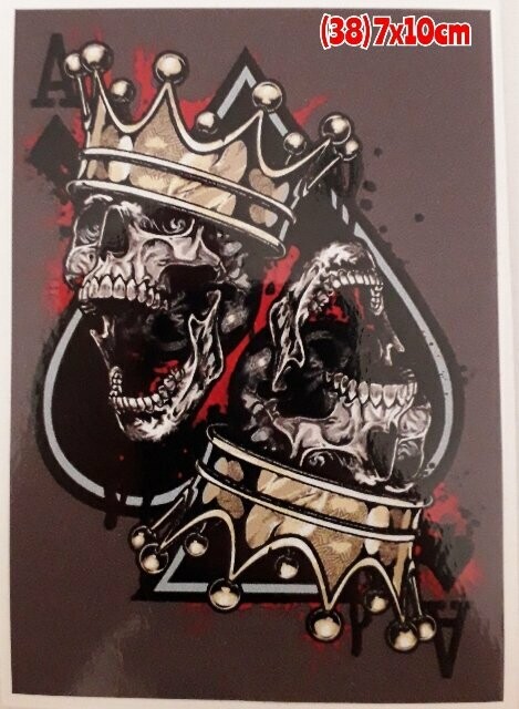 Pegatina 38 Calavera 10