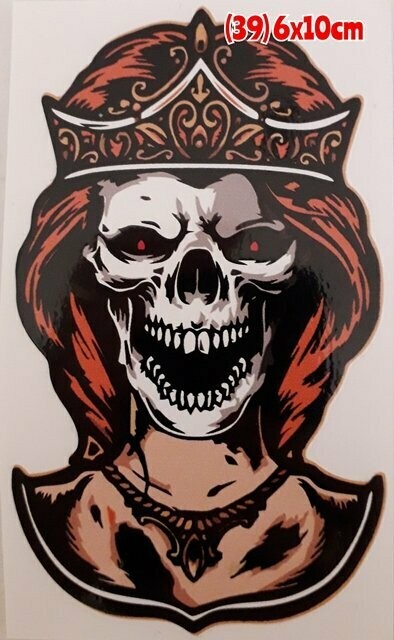 Pegatina 39 Calavera 11