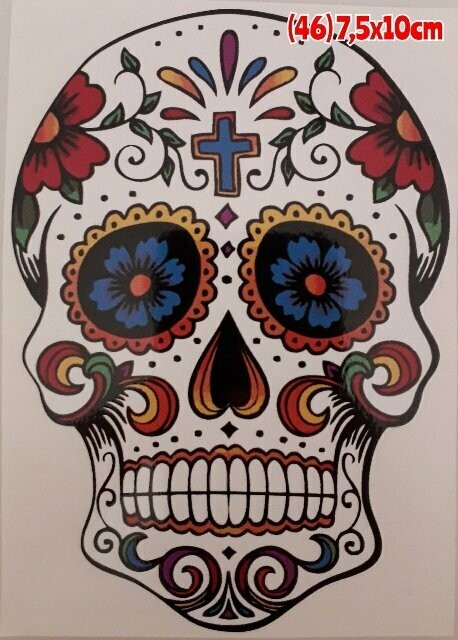 Pegatina  46 Calavera 18