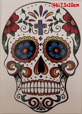 Pegatina  46 Calavera 18