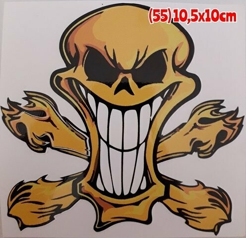 Pegatina 55 Calavera 27