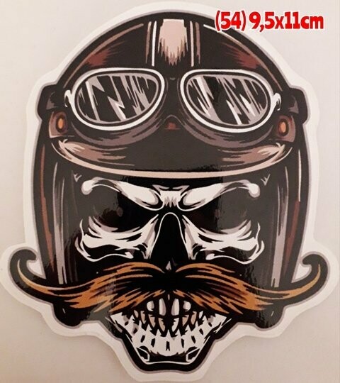 Pegatina 54 Calavera 26