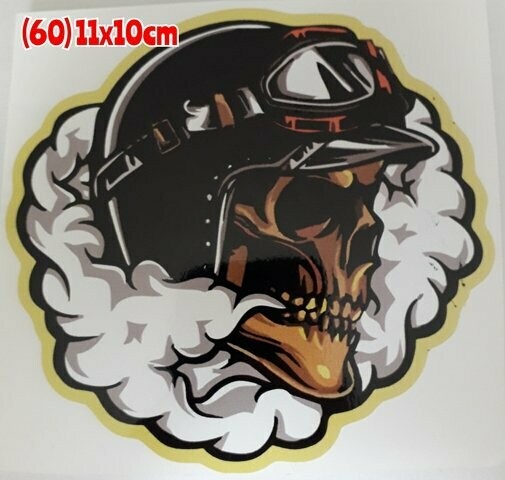 Pegatina 60 Calavera 32