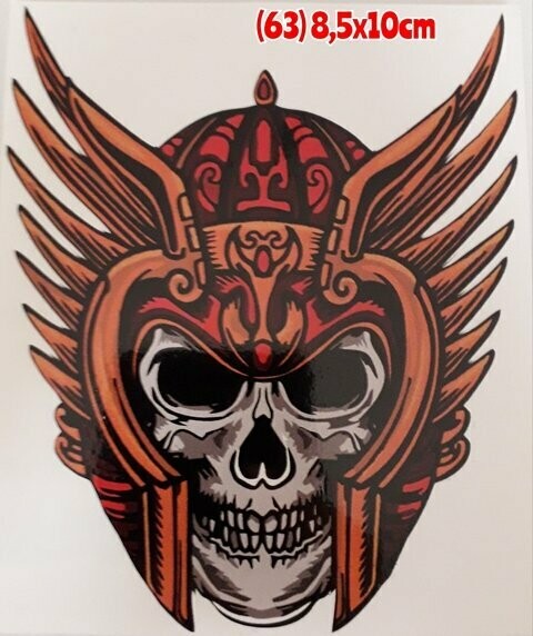 Pegatina 63 Calavera 35