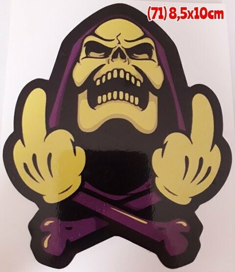 Pegatina 71 Calavera 43