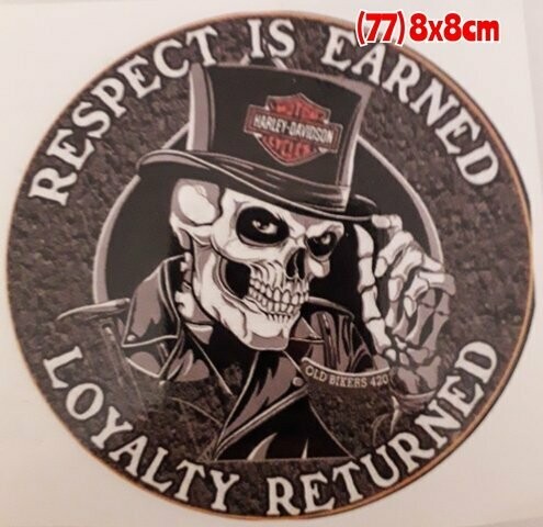 Pegatina 77 Calavera 48