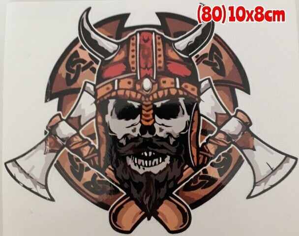 Pegatina 80 Calavera 51