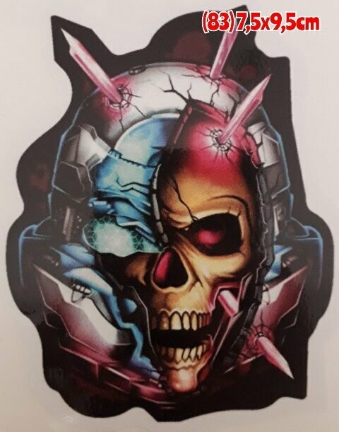 Pegatina 83 Calavera 54
