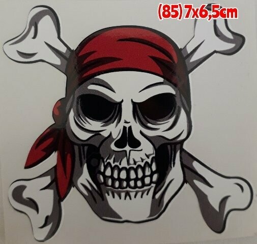 Pegatina 85 Calavera 56