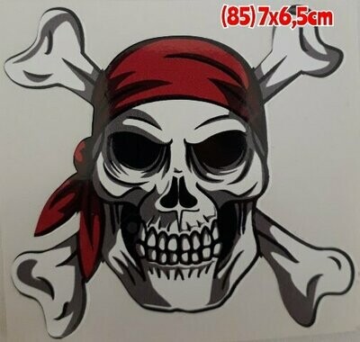 Pegatina 85 Calavera 56