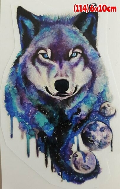 Pegatina 114  Lobo
