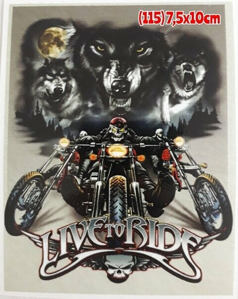 Pegatina 115  Lobo