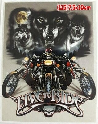Pegatina 115  Lobo