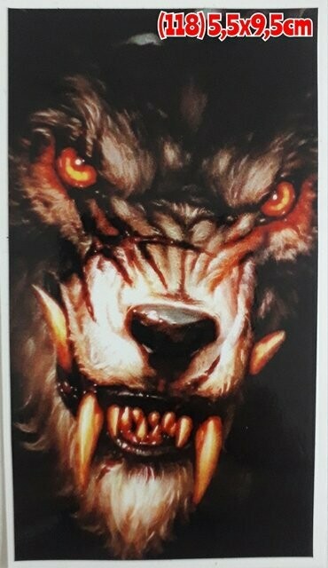 Pegatina 118  Lobo
