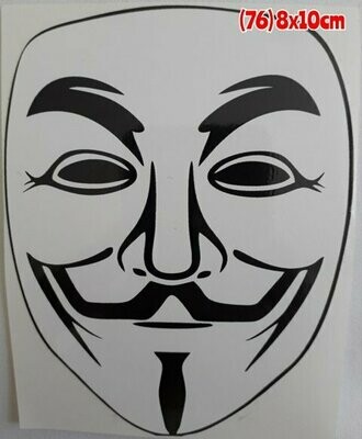 Pegatina 76 Anonymous
