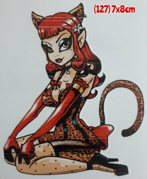 Pegatina 127 Gata