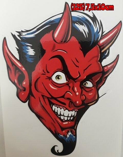Pegatina 125 Diablo