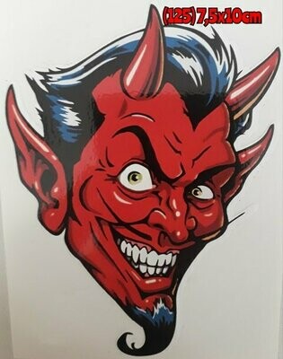 Pegatina 125 Diablo