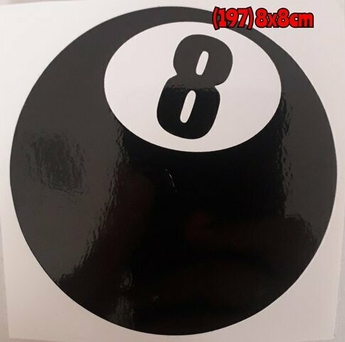 Pegatina 197 Bola 8