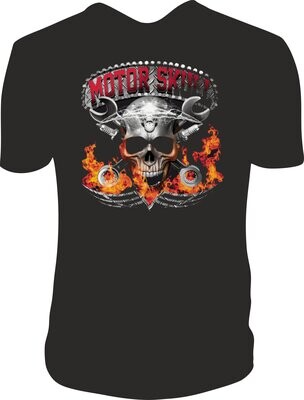 Camiseta Motor Skull