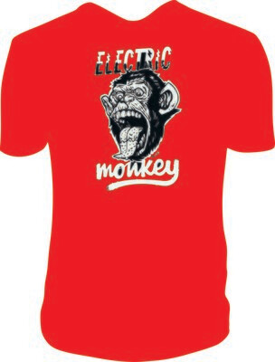 Camiseta Electric Monkey