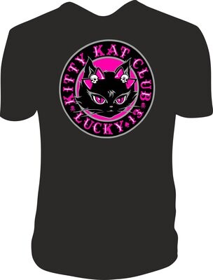 Camiseta Gata Lucky 13