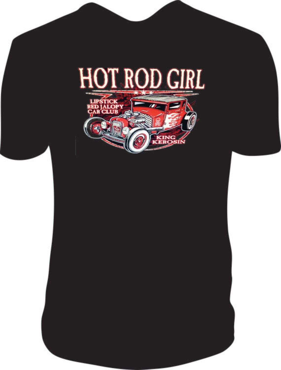 Camiseta Hot Rod Girl