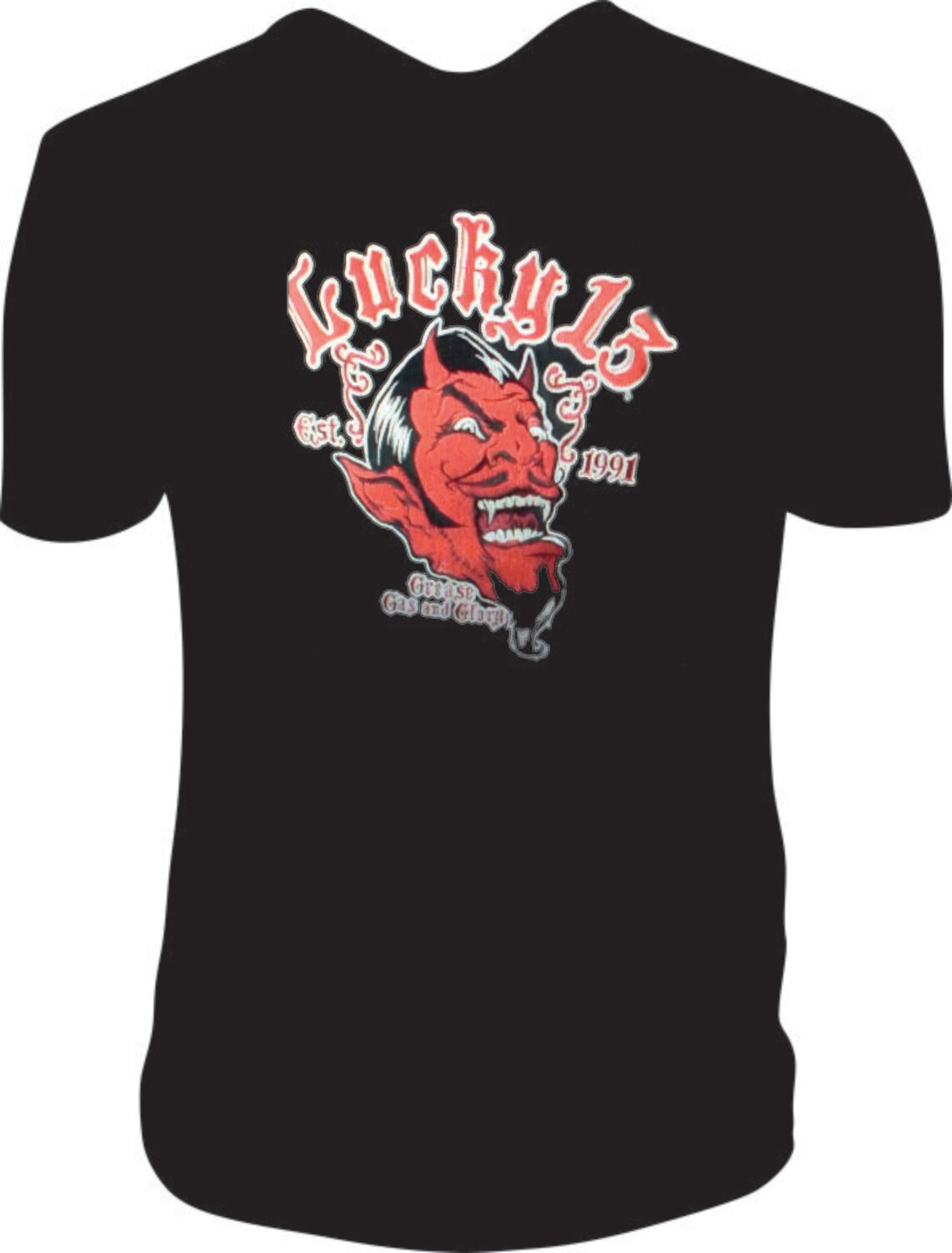 Camiseta Lucky 13 Demonio