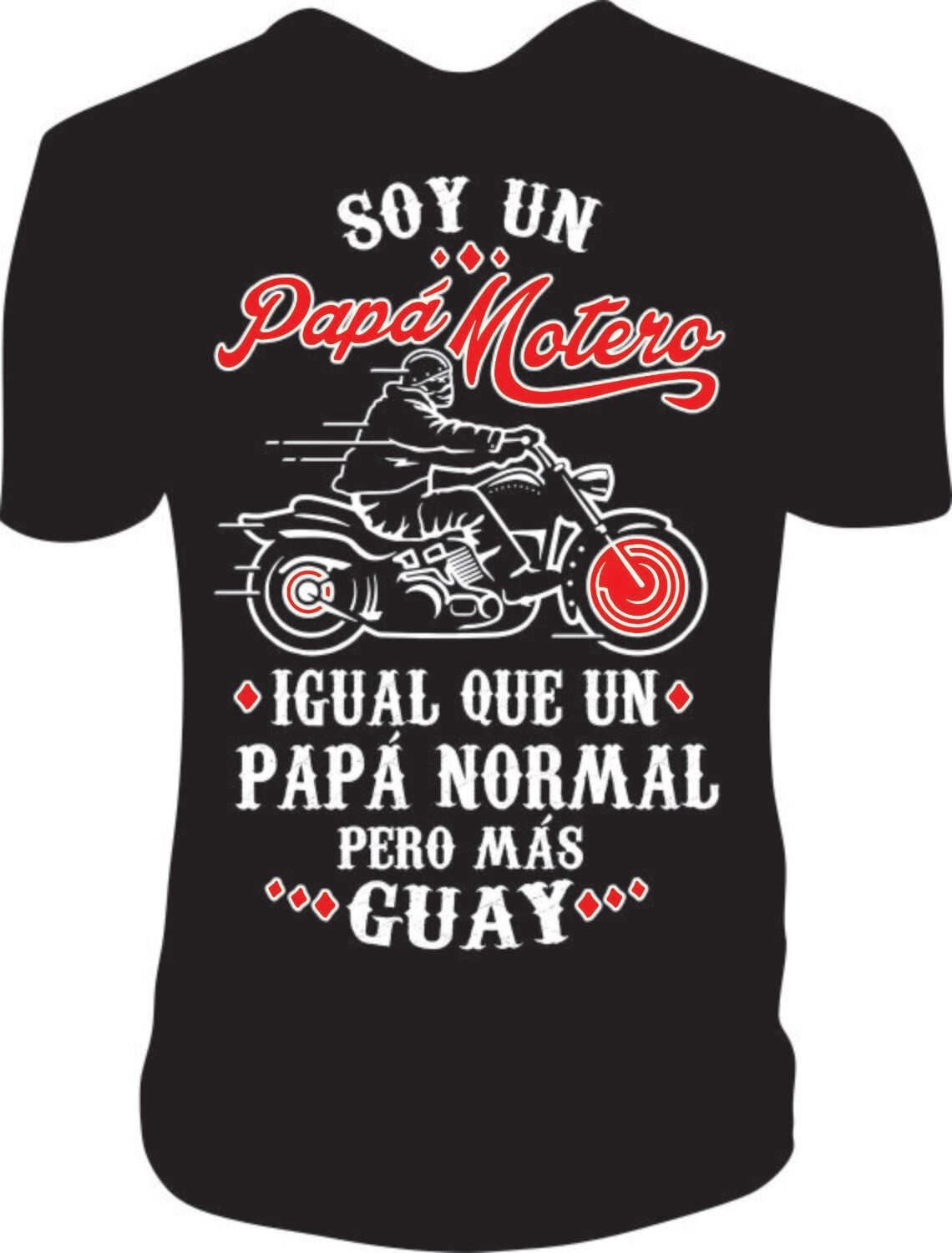 Camiseta Papa Motero