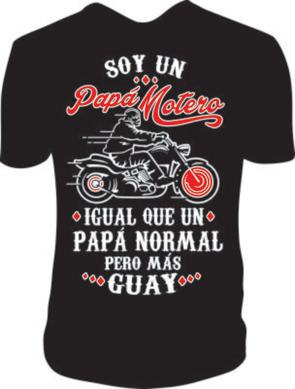 Camiseta Papa Motero