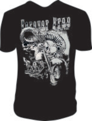 Camiseta Serpiente Moto