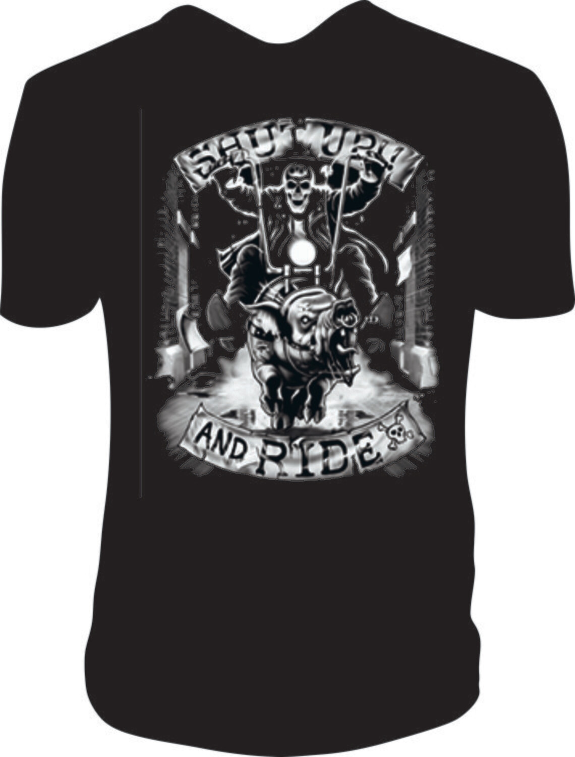 Camiseta Shut Up And Ride