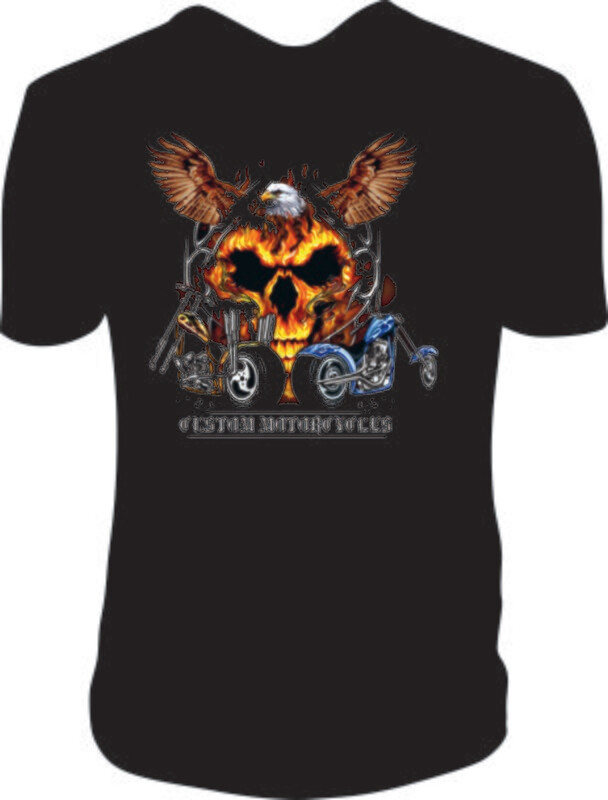 Camiseta Custom Motorcycles