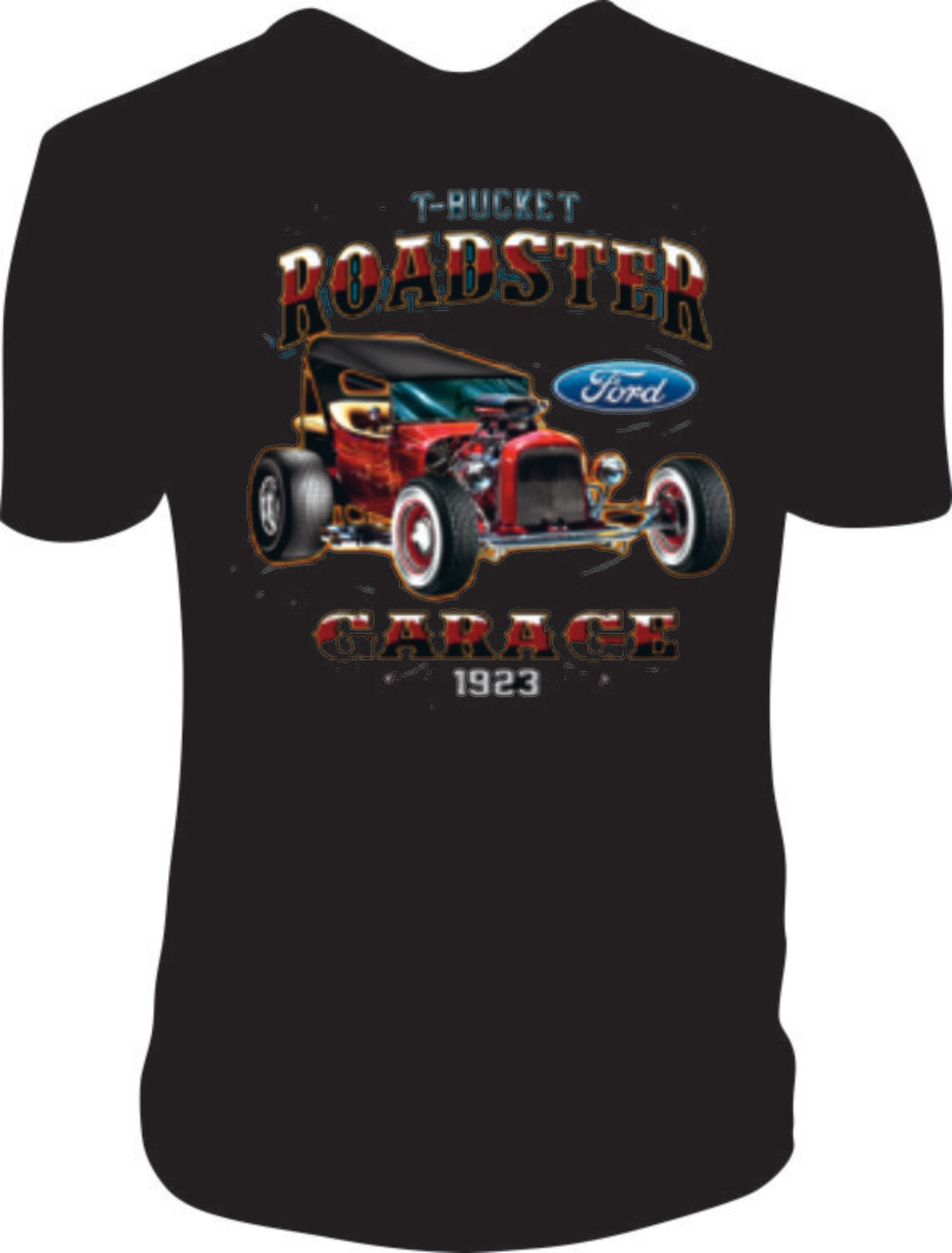 Camiseta T-Bucket Roadster Ford