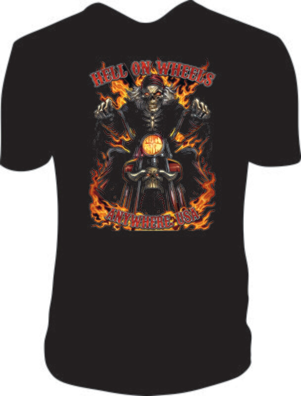 Camiseta Hell On Wheels