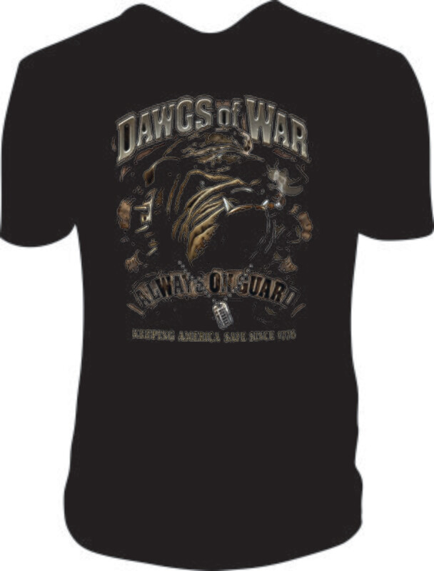 Camiseta Dawgs Of War