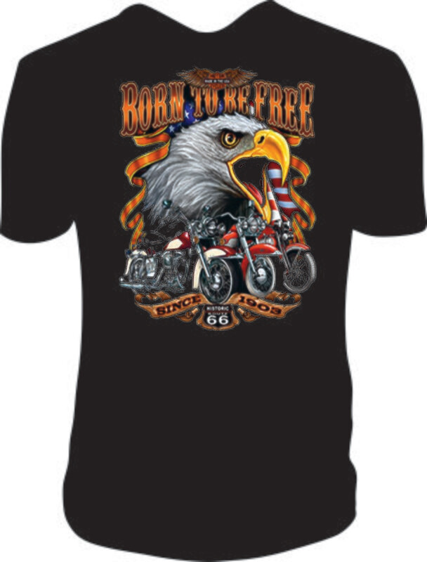Camiseta Born To Be Free
