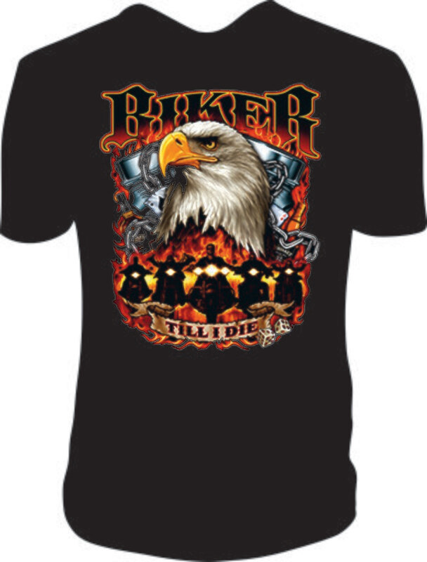 Camiseta Biker Till I Die