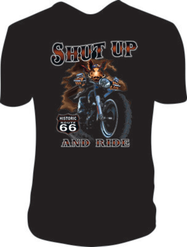 Camiseta Shut Up And Ride