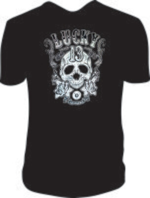 Camiseta Lucky 13 Rosas
